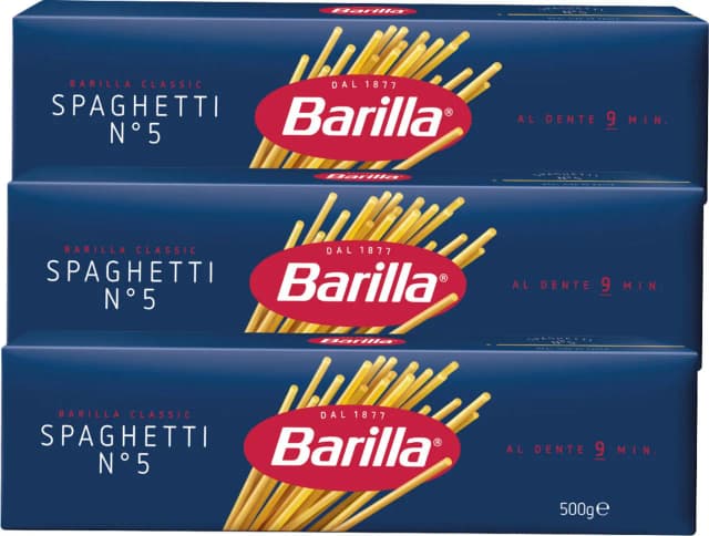 Barilla spaghetti nr 5 - idealny wybór do pysznych dań włoskich Barilla spaghetti nr 5 - idealny wybór do pysznych dań włoskich